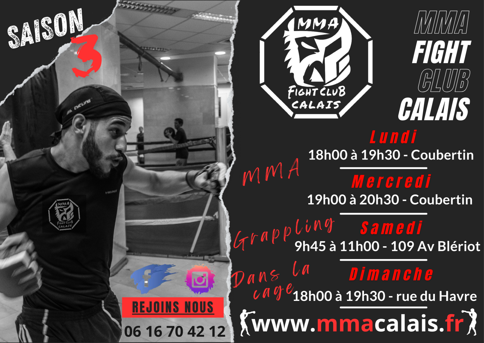Horaires mma
