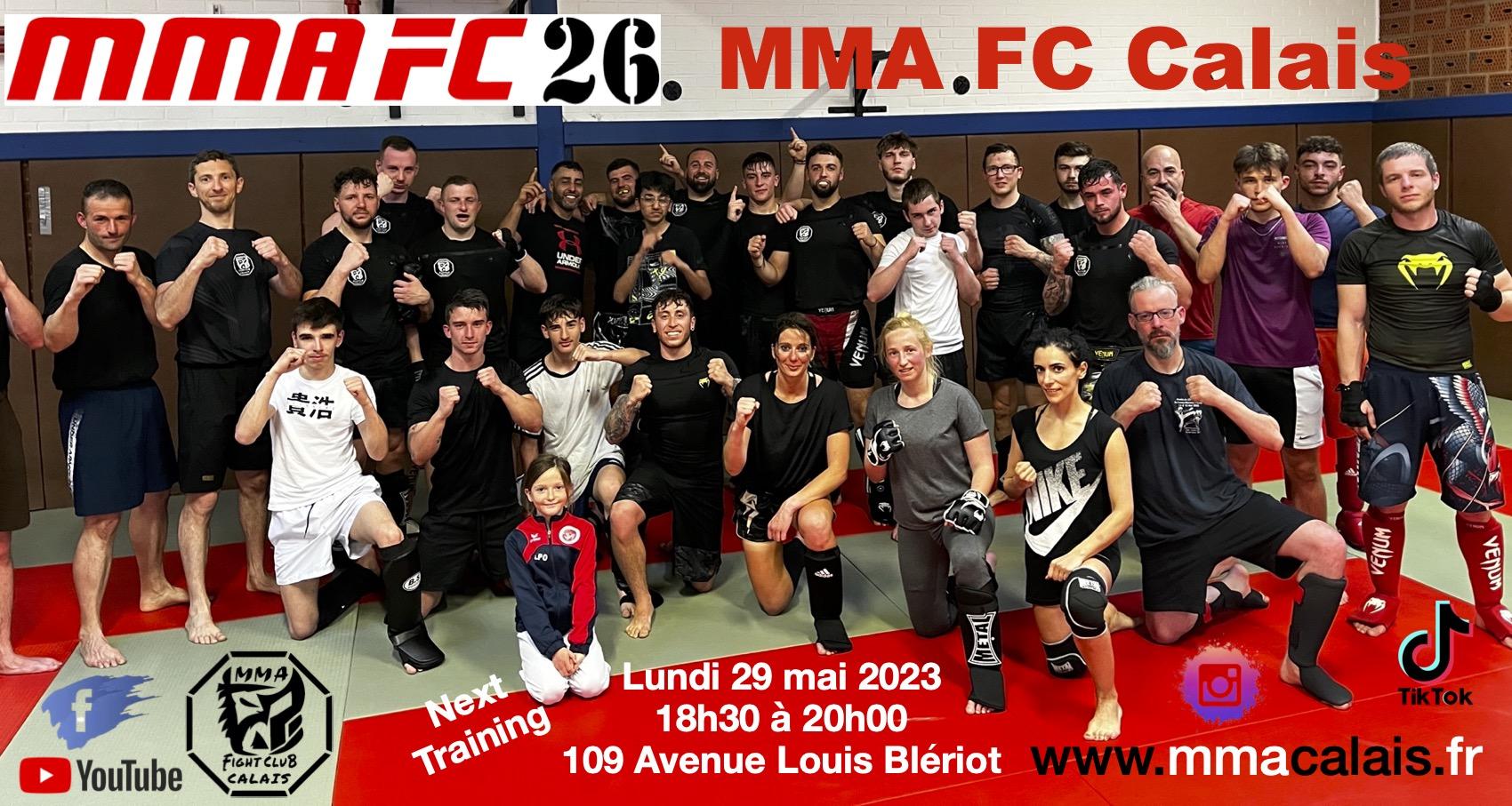 Photos des entrainements de MMA